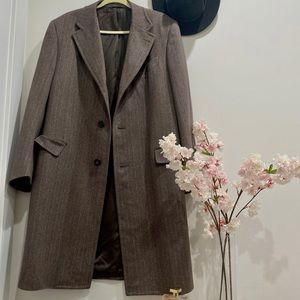 CANALI Exclusive Men’s Pin Stripe coat,